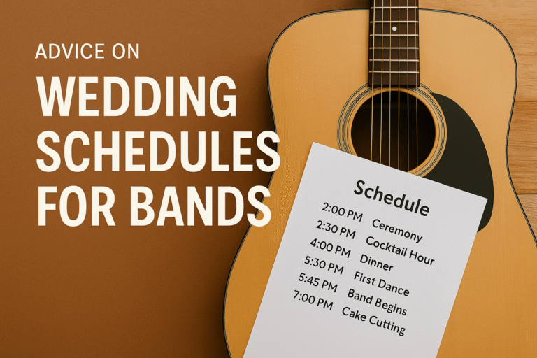 Planning the Perfect Schedule For Your Reception​